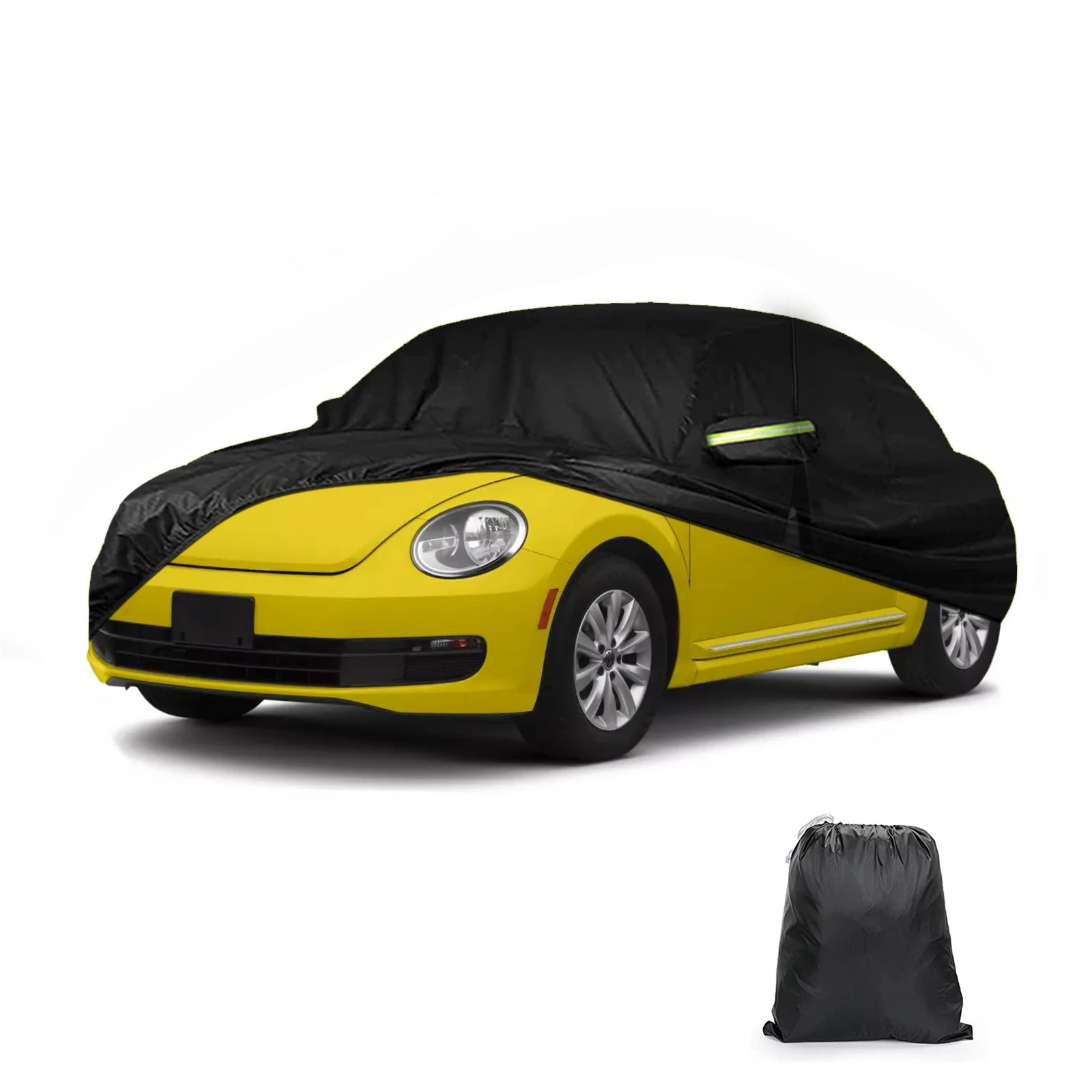 

For Volkswagen Beetle 1960-1980 Polyester Breathable Dust Water Proof Indoor Outdoor Polyester Full Car Cover UV Sun Protection