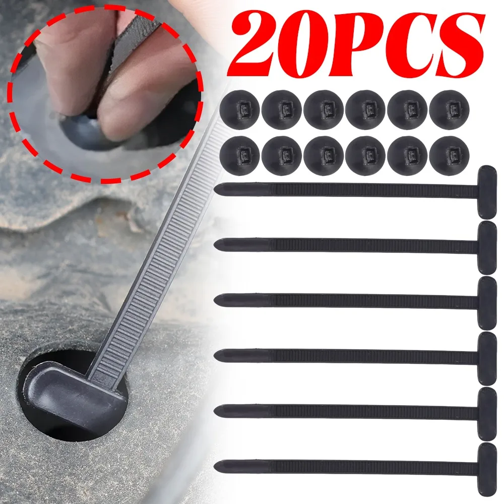 

Nylon Zip Ties Car Engine Guards Underbody Panel Fastener Clip Screw Replacement Multi-Purpose Heavy Duty Self-locking Cable Tie