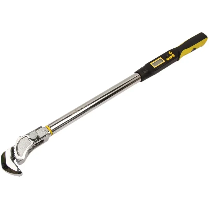 Intelligent digital display ste el bar torque wr ench steel b ar sle eve torque high precision kilogram sleeve to rque