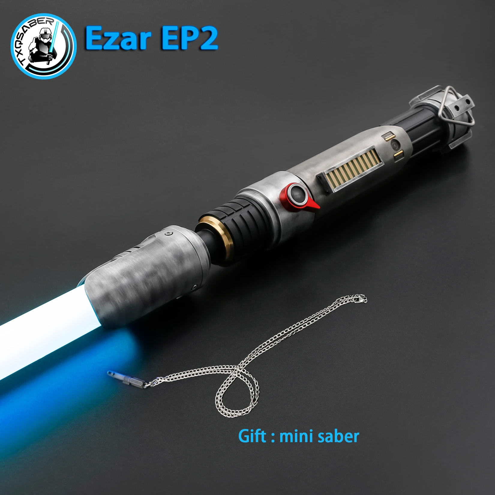 Jedi Ezar TXQSTUDIO RGB Pixel Heavy Dueling лазерный меч 27 комплектов звук гладкие качели металлическая рукоять световой меч подарки для косплея
