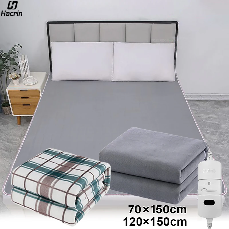 Electric Blanket 220V Heating Blanket Heated Bed Sheet Electric Heating Pad for Bed Thermal Mattress Body Warmer Heating Mat