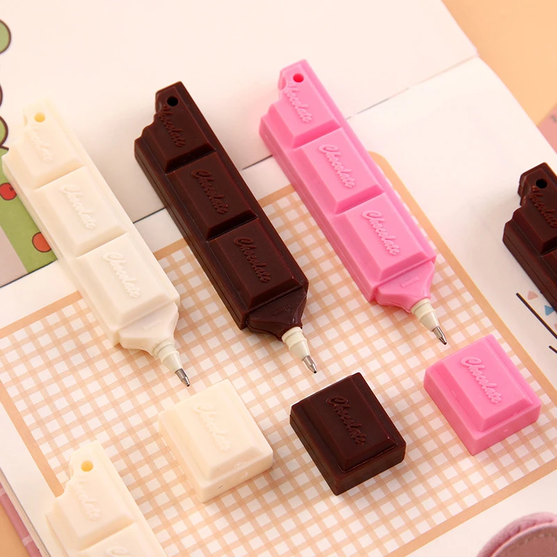 Smooth Writing Chocolate Ballpoint 0.7MM Student Gift Pen Office Signature Strange Creative Stationery