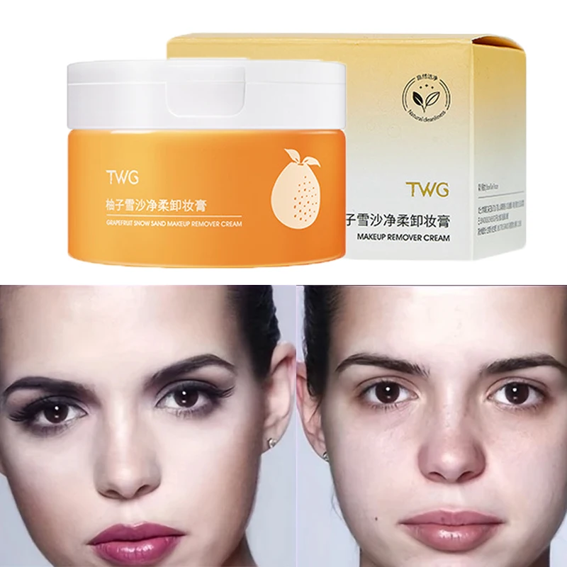 Nettoyant pour le visage au pamplemousse, adapté à la crème nettoyante pour le visage, douce et non irritante, nettoie en douceur le maquillage du visage