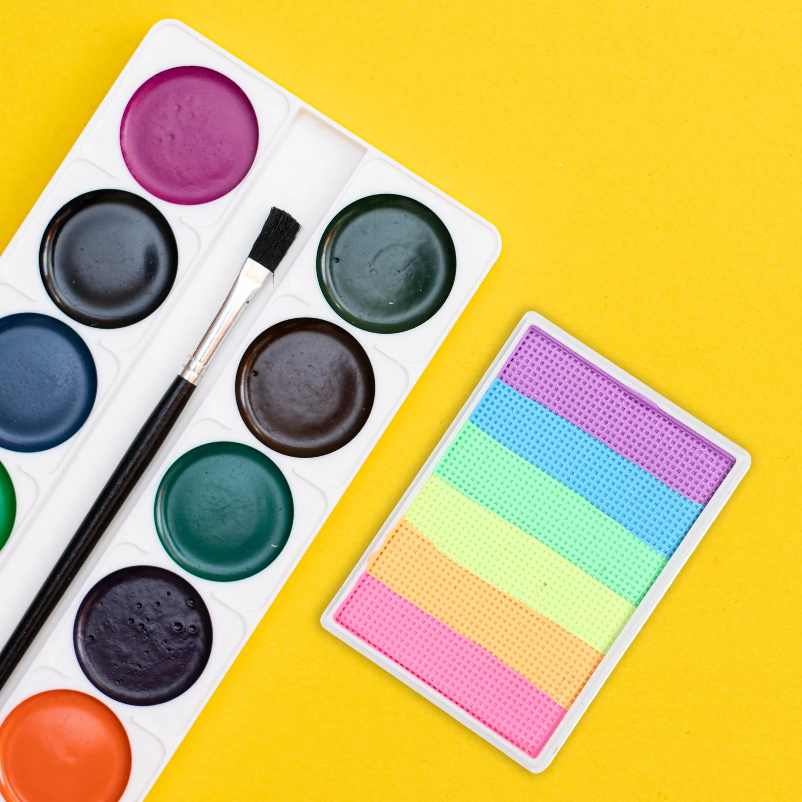 1 scatola di kit di pittura per il viso, pittura per il corpo sicura a base d'acqua per adulti, festival multicolore, cosplay, fan di calcio, pigmento decorativo artistico