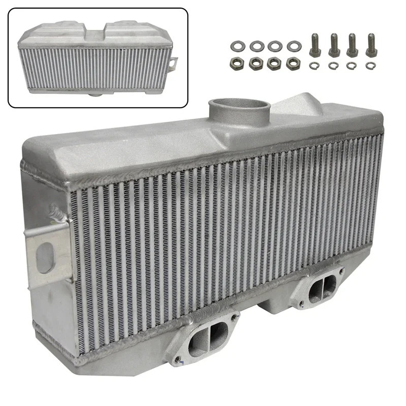 

Intercooler Top Mount Uprated Black/Silver For Subaru Impreza WRX/STI GD Turbo Charger 2002-2007