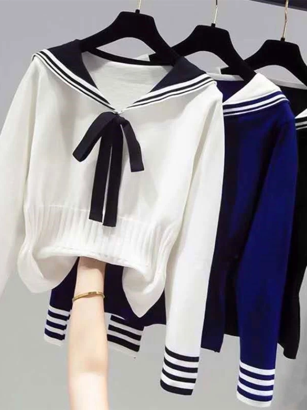 

Универсальный повседневный вязаный свитер Street Sle Slim Fit Long Sve Moisture ng Pure Color Весна Осень Зима Обычная футболка...