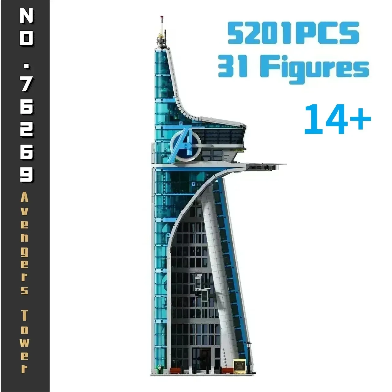 5201 قطعة ديكور منزلي متوافق مع 76269 زخرفة سطح المكتب ألعاب برج كلاسيكية هدية عيد الميلاد وأعياد الميلاد #6