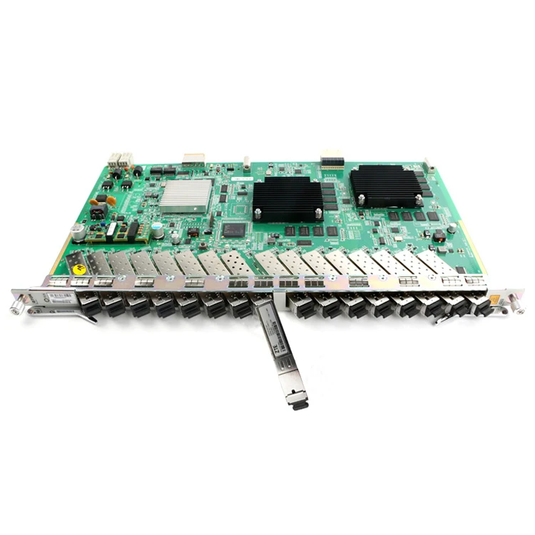 2025Original C320 C300 OLT GTGH GPON 16 Ports Service Board with C++ SFP Modules Cc zte GTGH G22 G21 16port Card