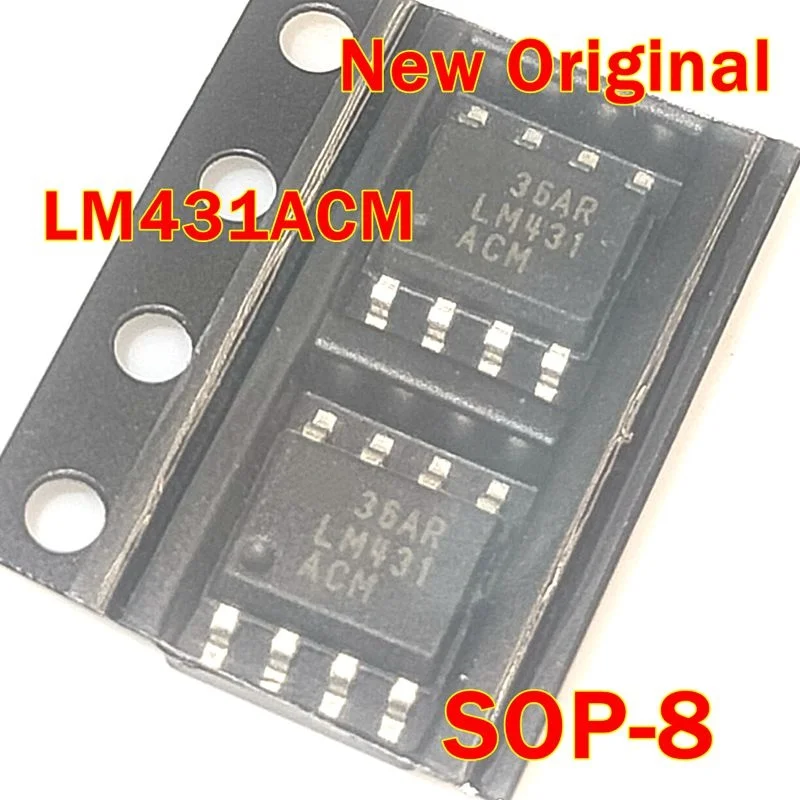 

LM431ACMX/NOPB LM431ACM/NOPB LM431ACMX LM431ACM SOP-8 New Original Adjustable precision shunt regulators