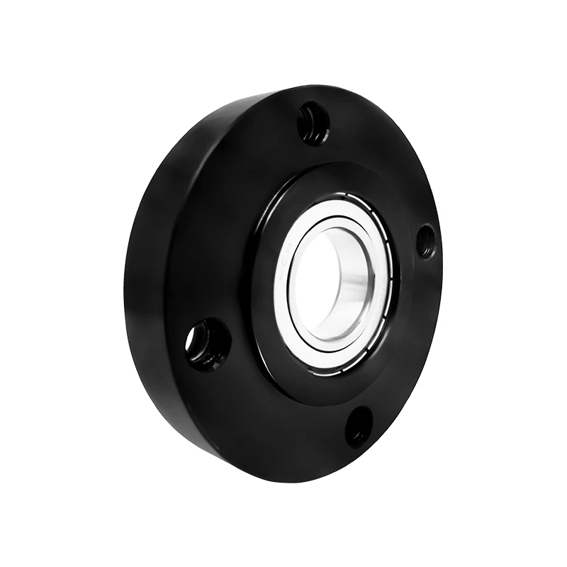 1PCS with Retaining Ring Double Bearing Short Pattern round Flange  Seat   Housing Components