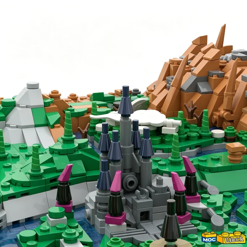 14876Parts Breath Of The Wild Building Blocks Model Assembly Educational Toy Customize Creative Collection Birthday Popular Gift