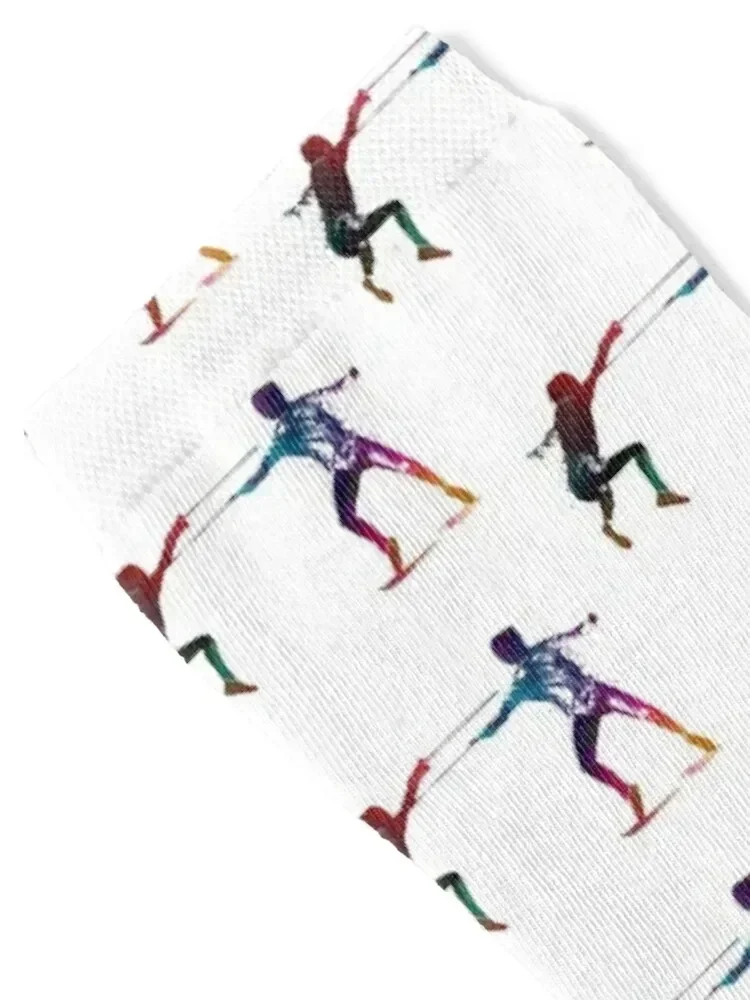 fencing sport art #fencing #sport Socks shoes christmas gifts Stockings compression snow Men Socks Luxury Brand Women's