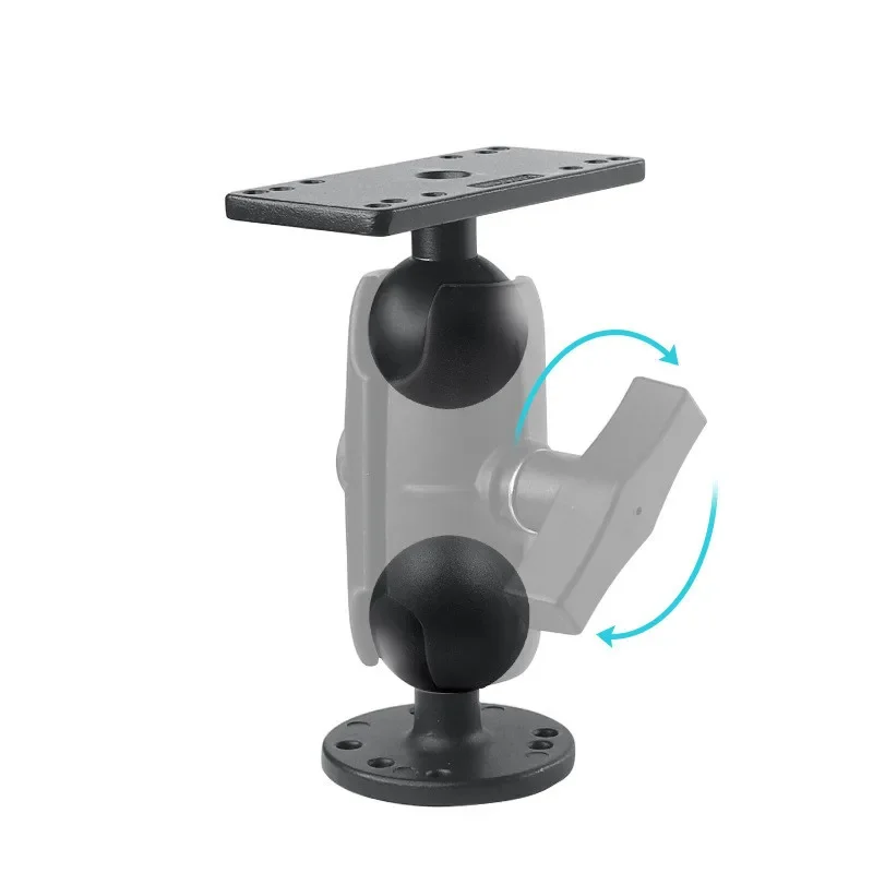 Universal Marine Electronic fish finder Mount 1.5 Inch Ball Head Humminbird Fishfinder Kayak Mount for Ram Mounts