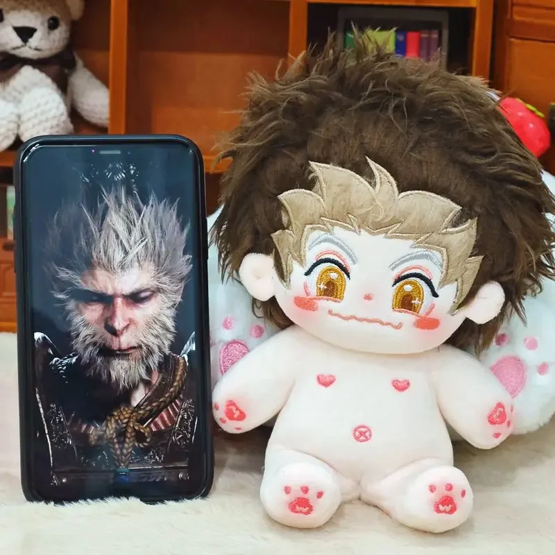 {In Stock} 20cm Black Myth: Wukong the Destined One Attribute Handsome Anime Doll Body Dress Up Toys Dolls Cosplay Birthday Gift