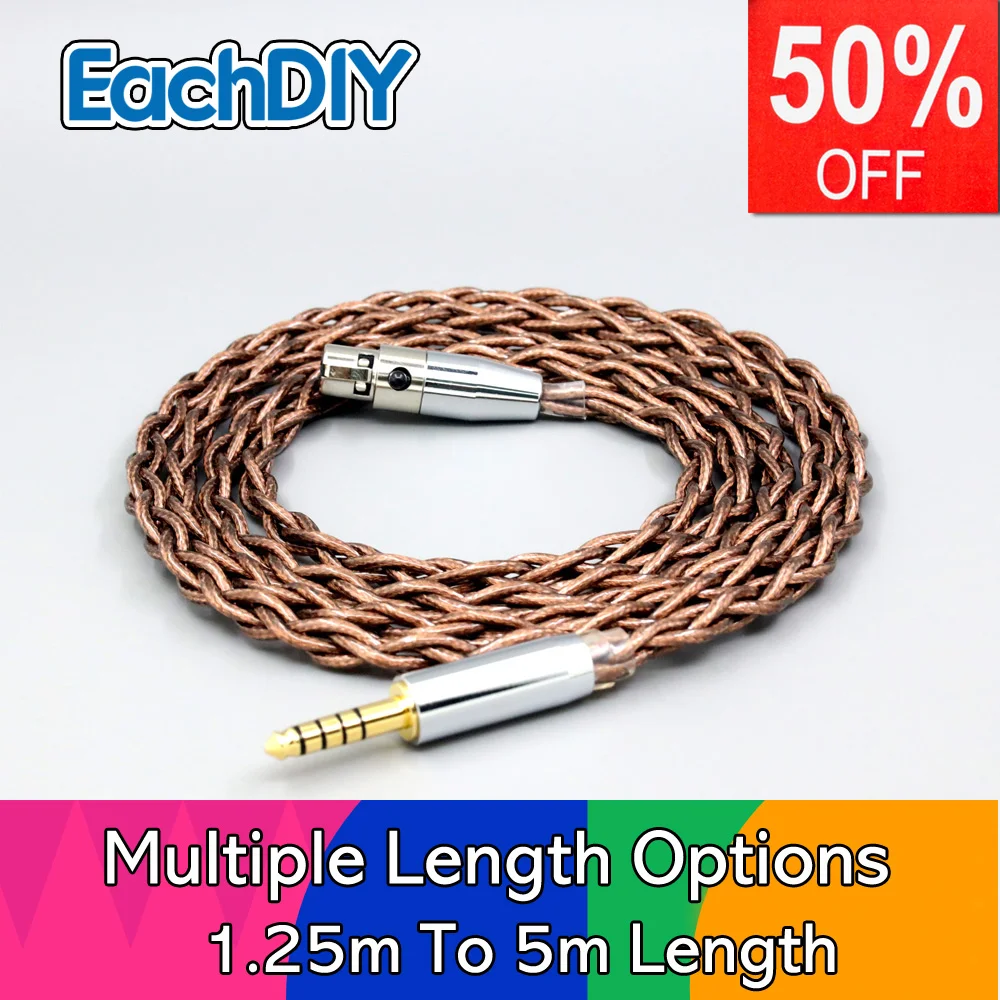 

99% 24k Gold 7n Pure Silver Graphene Shield Earphone Cable For AKG Q701 K702 K271 K272 K240 K141 K712 K181 K267 K712 LN008563