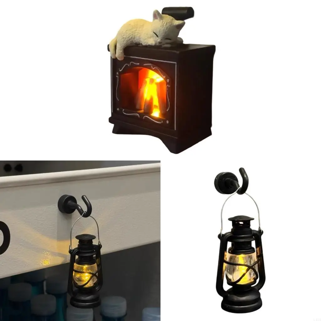 L43A LED Illuminated Refrigerator Magnet Battery Powered Lighted up Fridge Magnet