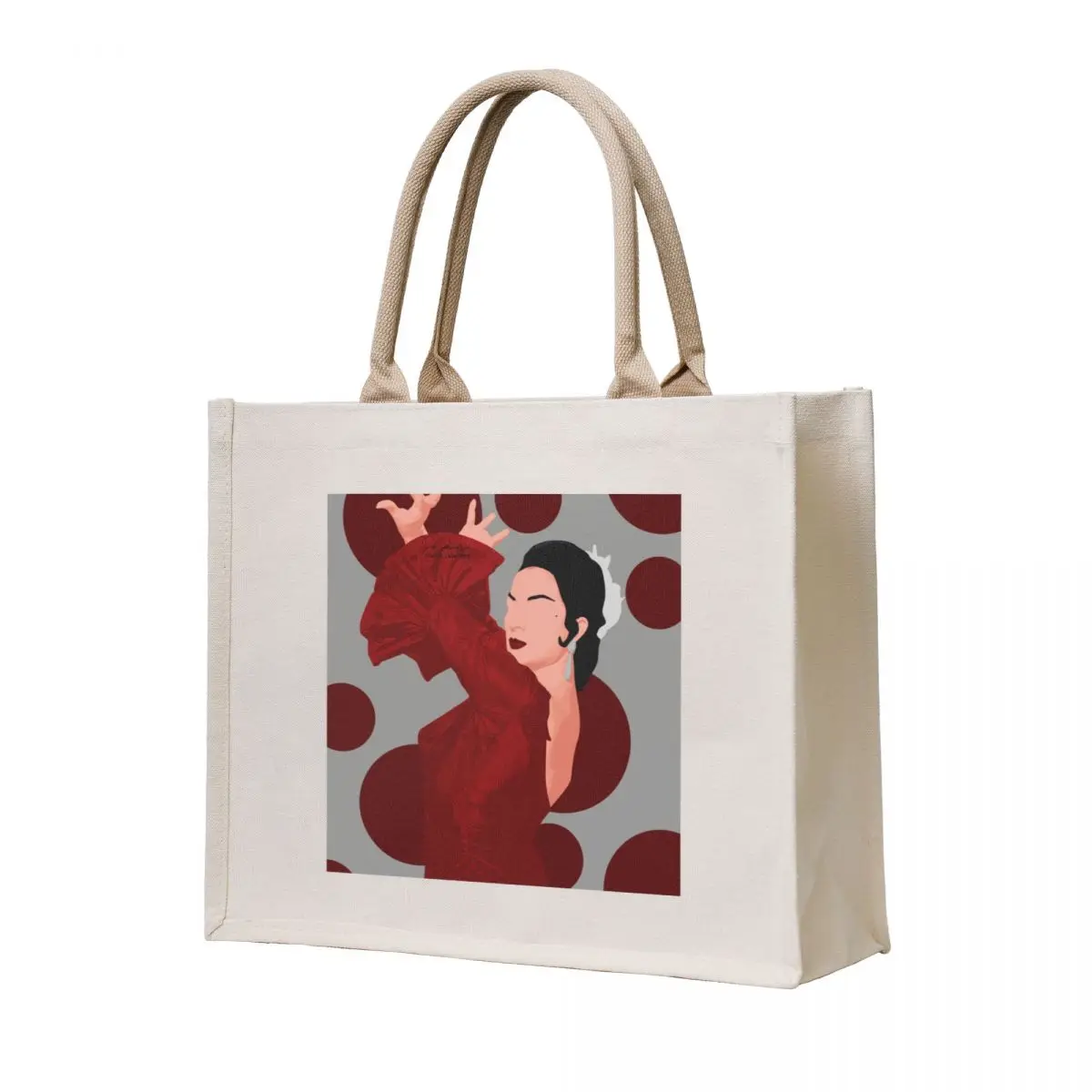 

Lola Flores Tote Bag Shopper handbag Women's beach bags sac pour femme custom bags