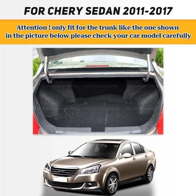 لشيري E5 سيدان 2011-2017 16 15 14 13 12 السيارات التغطية الكاملة فرش داخلي للسيارات والشاحنات وسادة واقية البضائع بطانة الملحقات الداخلية #2