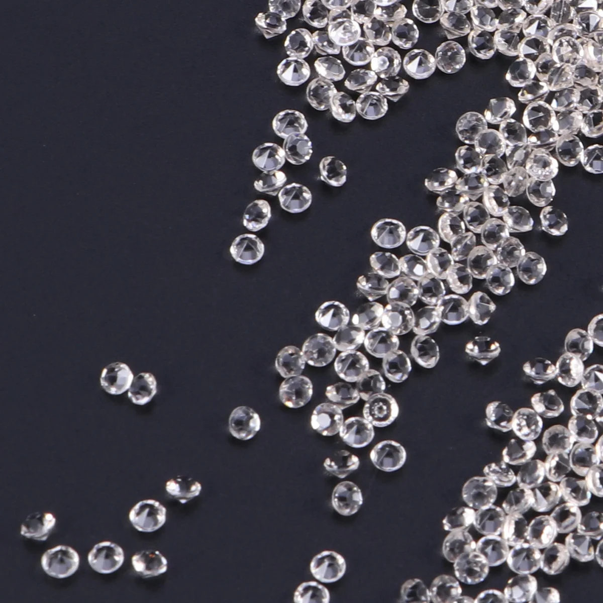 1000 pçs 3mm strass acrílico cor brilhante artesanato cristal para diy arte do prego caso de telefone festa de casamento vaso enchimento decoração casa