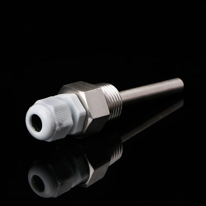 Compact Temperature 50/100/150/200/250mm Stainless Steel thermowell NPT Thread for Temperature Sensors