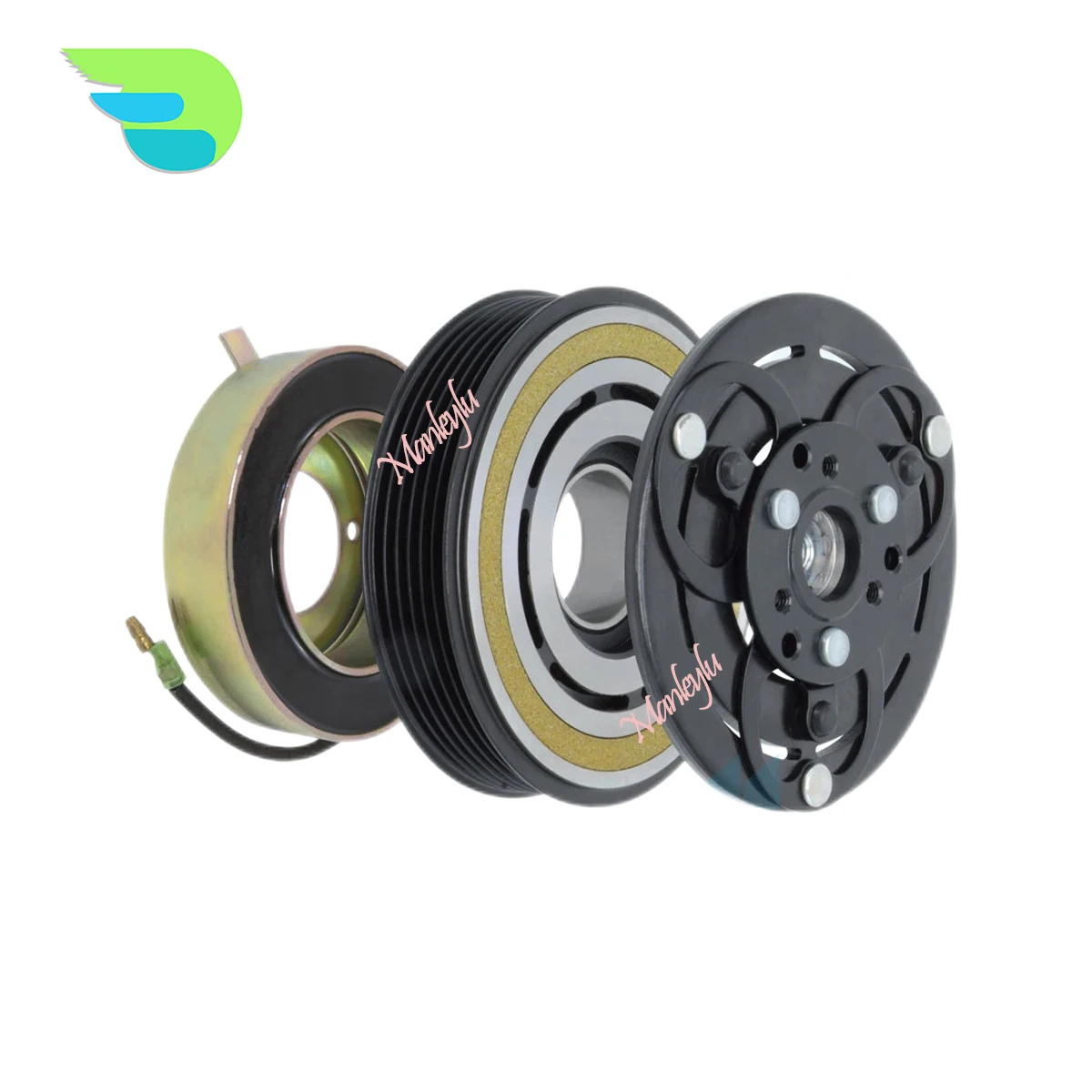 AC A/C Air Conditioning Compressor Clutch Pulley FOR VOLVO S60 XC70 XC90 S80 V70 8602621 36001066 92052056 3602359 30742206