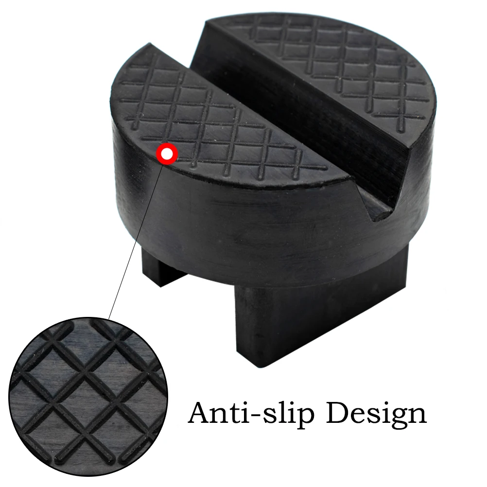 Universal Car Jack Stand Pad Block Adapter Sill Damage Protector Pinch Weld Guard Anti Slip Lifting Rubber Unique Design Repair