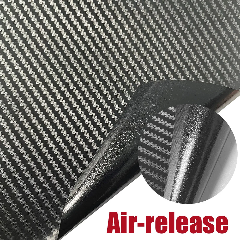 3D Carbon Carbon Fiber Car Sticker DIY Paste Strip Rolls Different Sizes Auto Anti Scratch Protector Tape Waterproof Film