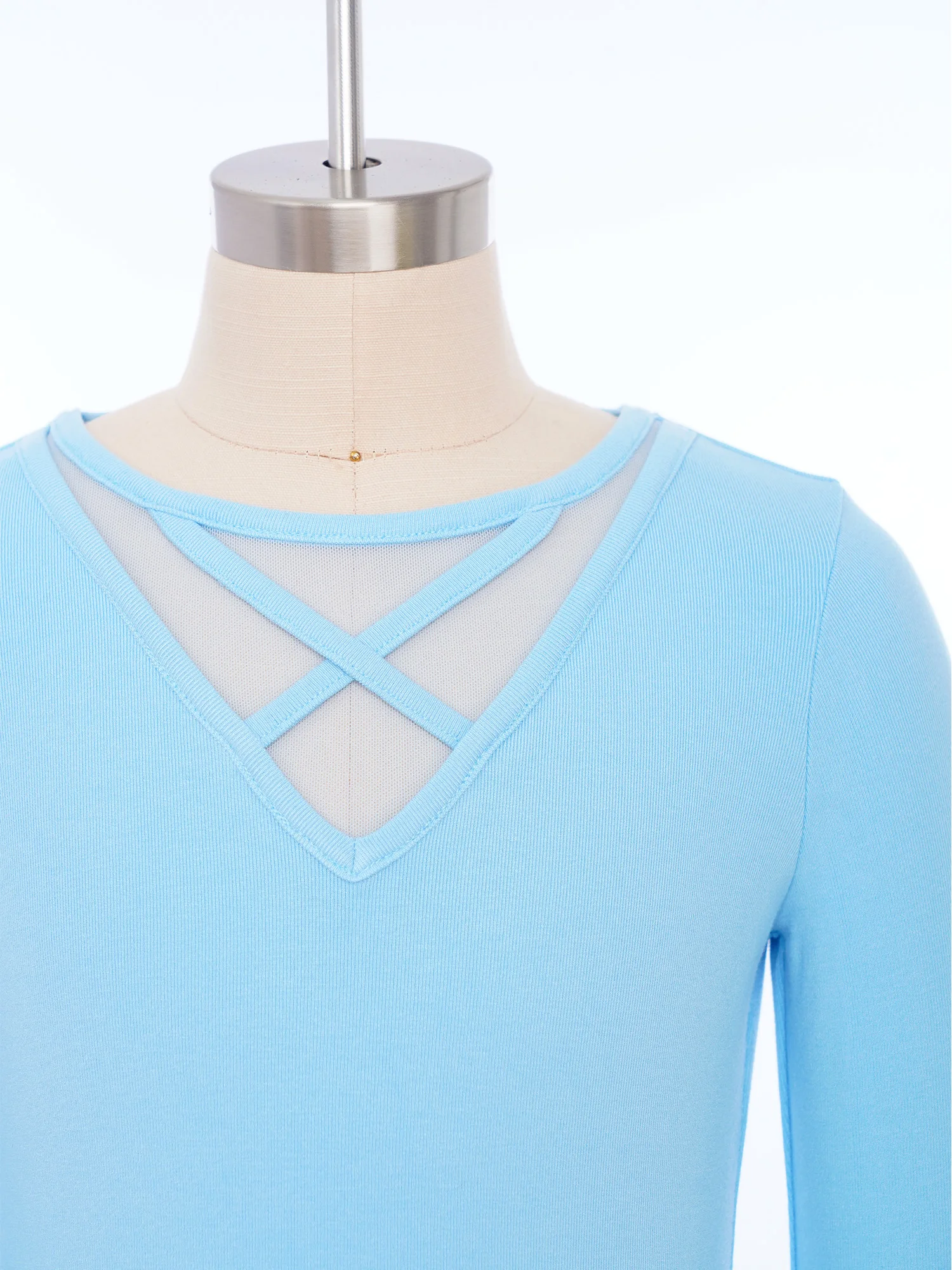 Enfant Biketard pour filles gymnastique croix devant dos combinaison enfants manches longues justaucorps Shorty Unitards Ballet Yoga Dancewear