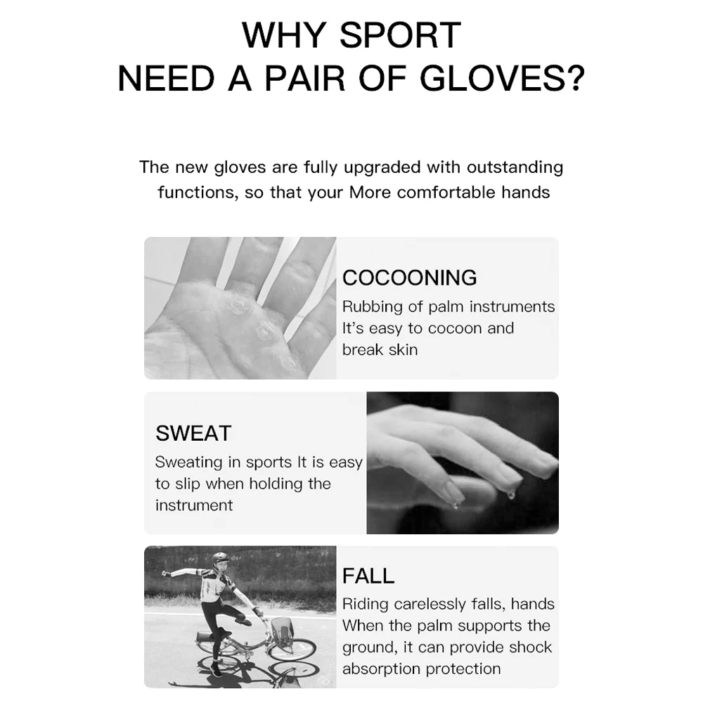 1 Paar atmungsaktive fingerlose Fahrradhandschuhe für Männer und Frauen, Workout, Fitnessstudio, Gewichtheben, Training, Übung, Fitness – Detail 15