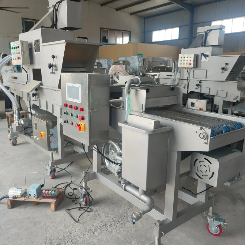 Customized Industrial 2100 Pieces/Hour Fish Beef Burger Patty Forming Making Machine Chicken Nugget Production Line