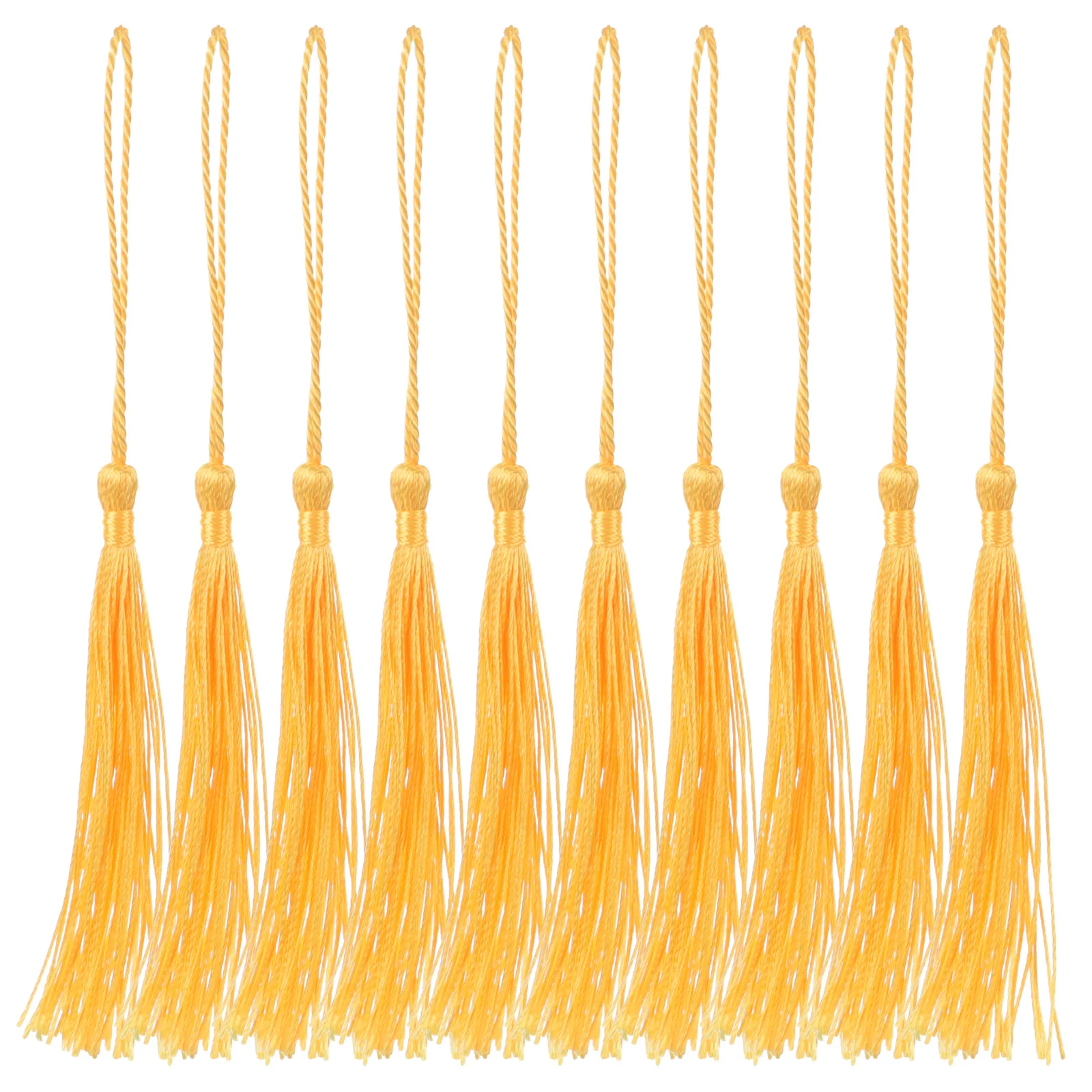 

100 Pcs Tassel Pendant 8cm DIY Accessory Bookmark Fan Craft Cellphone Home Decor Gift Jewelry Making Bracelet Necklace