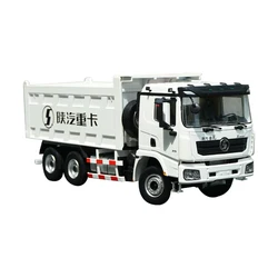 Original Authorized Authentic 1:24 Shanqi Delong X3000 Dump Truck , Diecast Slag Truck Model for Gift