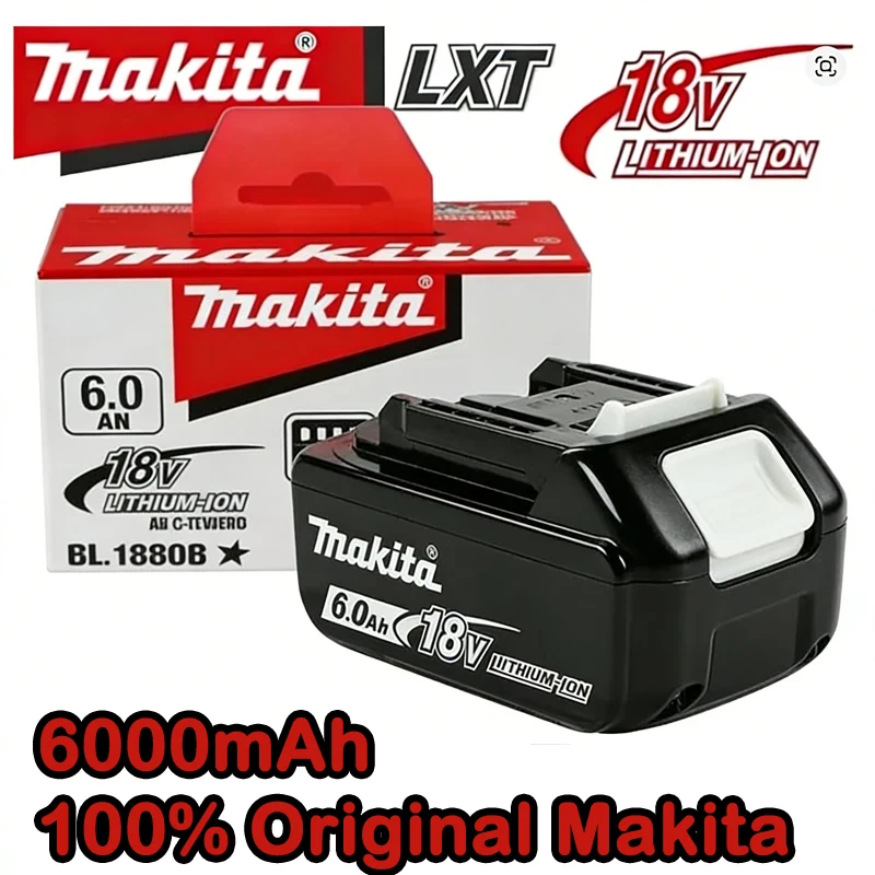 100% Genuine 18V Makita  Replacement Lithium Battery 5Ah 6Ah
