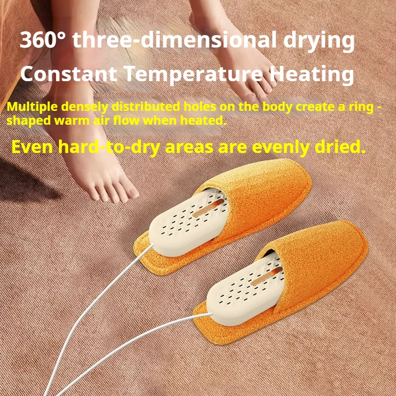 New‑type Multi‑function Foot Warmer & Shoe Dryer, 3‑Second Instant Heat, Quiet Constant Temperature, Must‑have for Home Use