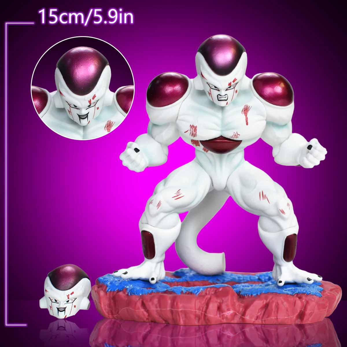 15cm/5.9인치 애니메이션 드래곤볼 Z 프리저 피규어 DBZ 프리저 액션 피규어 PVC 스태츄 컬렉션 모델 장난감 선물