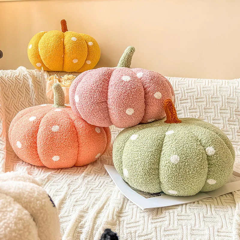 Simple ins storm point pumpkin living room sofa decoration throw pillow girls sleeping pillow bay window tatami pillow