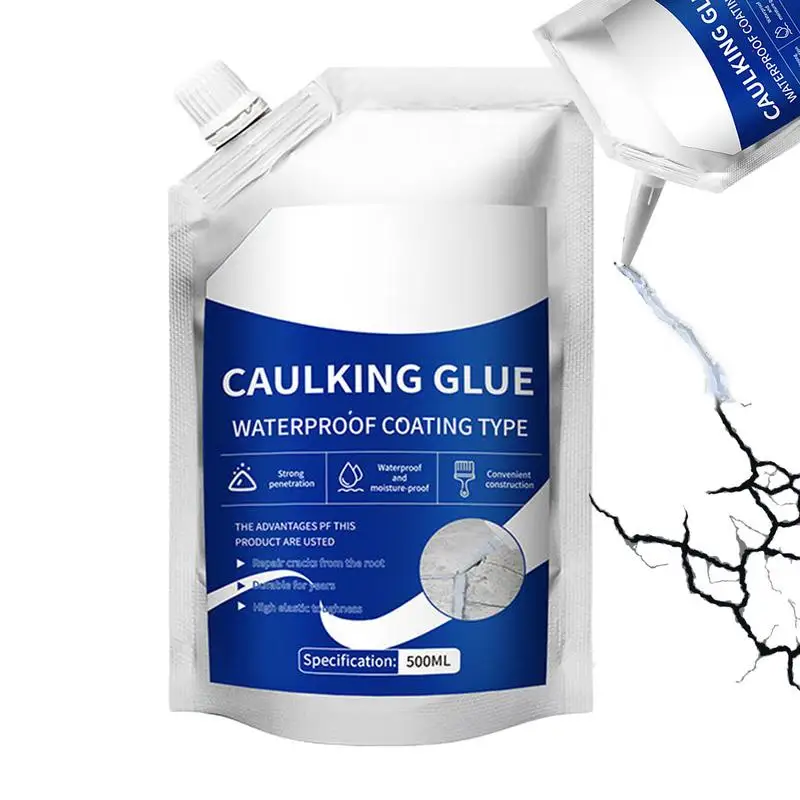 Caulking Glue Weather Resistant Self-leveling Concrete Crack Repair Sealant High Performance Quick-Drying Waterproof Concrete