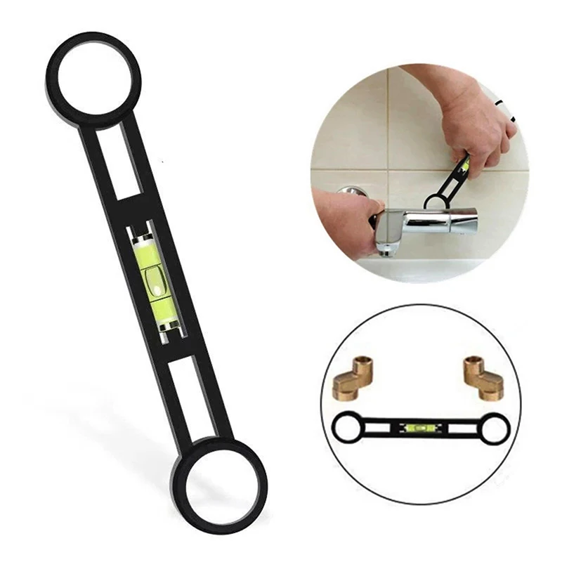 Shower Faucet Installation Tool Mixing Valve Positioning Wrench Repair Level Ruler Hole Measurer Balancer Turn Ranging Tools