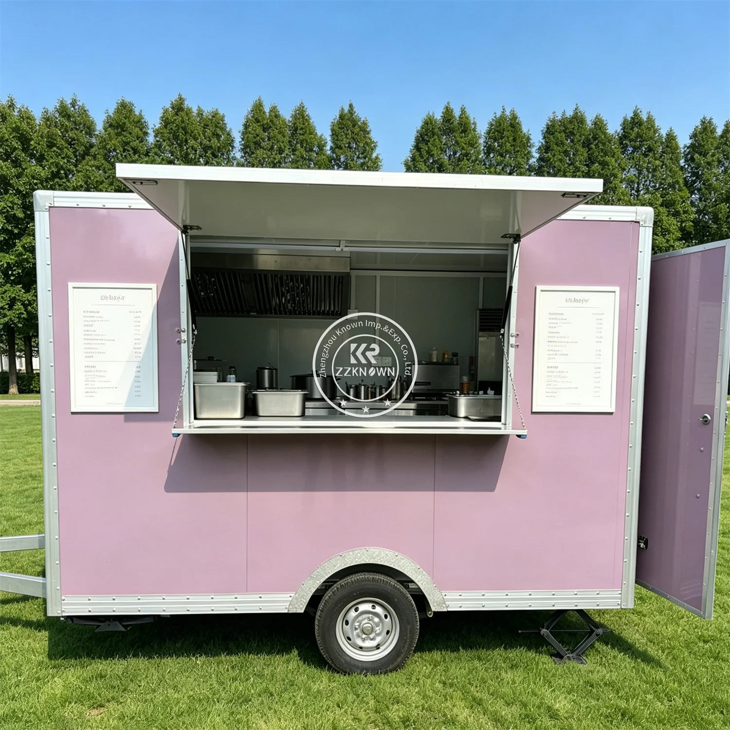 Street Custom Food Trailer Mob - огляд і ціна Hot Dog Vending Cart