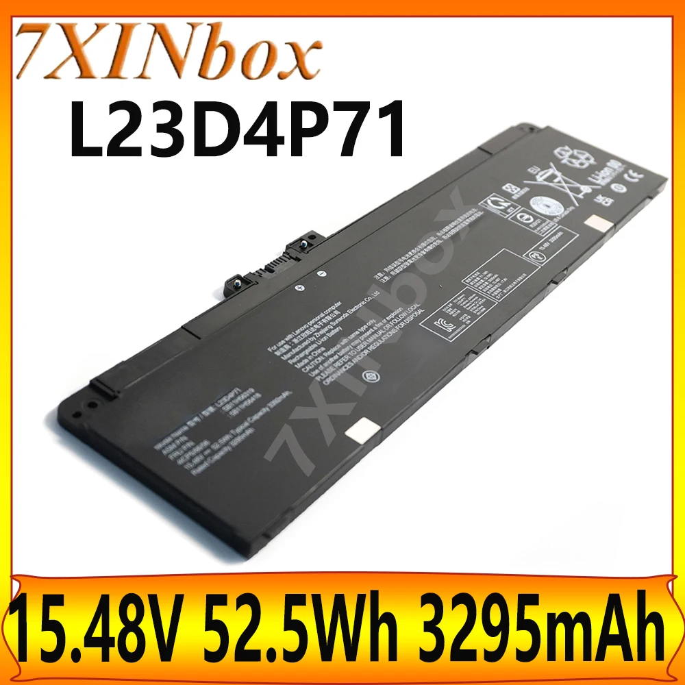 

7XINbox L23D4P71 L23M4P72 L23B4P70 L23C4P73 15.48V 52.5Wh 3295mAh Laptop Battery For Lenovo ThinkPad T14 Gen 5 P14s Gen 5 Series