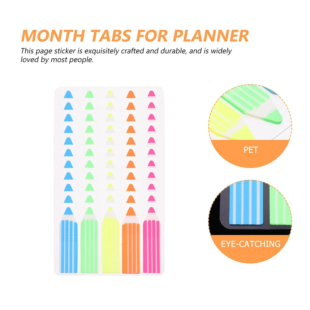 

1200Pcs Colorful Adhesive Highlight Tabs Transparent Soft Reading Strips Useful Page Markers School Office Learning Accessories