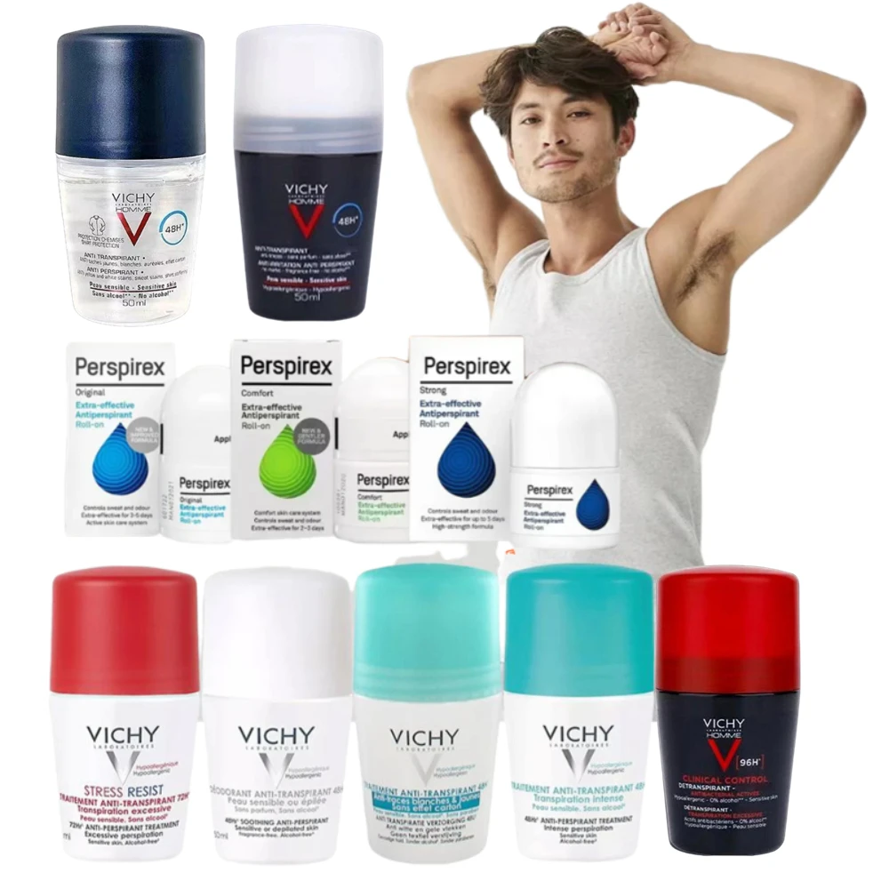 

2025 Lasting Deodorant Stick, Roll On Strong Comfortable Sweatproof Deodorant, for Underarm Sweat & Odor Elimination, Skin Care