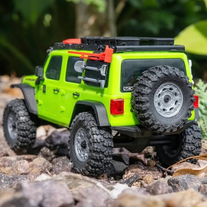 Hot 1/30 Axial SCX30 Remote Control 4WD Brushed Simulation Wrangler Electric RC 2S Off-Road Climbing Vehicle Model With Lights