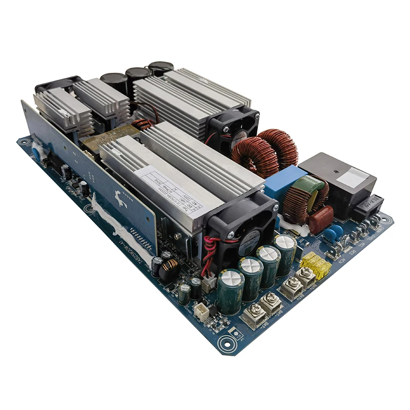 Inversor de onda sinusoidal pura de alta frecuencia, placa de potencia de 2000W, CC de 48V a 220V, placa principal de circuito PCBA con conmutación UPS