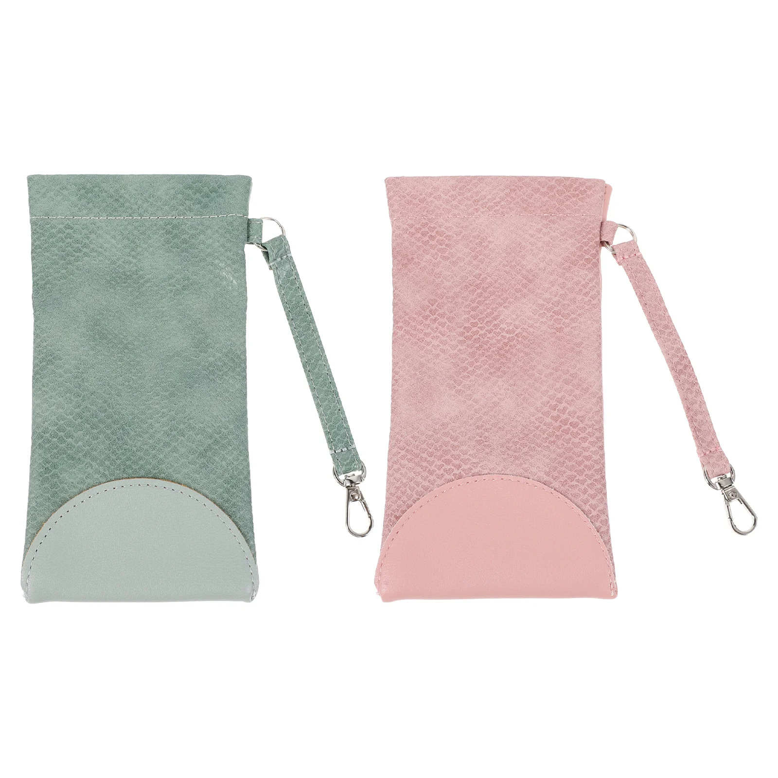 

2Pcs Glasses Storage Bag Portable Sunglasses Pouch for Eyeglasses Protection Compact Lightweight Case Organizer Travel