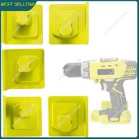 N09R-10Pcs Tool Mount Holder For Ryobi 18V One+ P102 P103 P104 P105 P107 P108 P109 Tool Battery Dock Holder Power Tool Hanger Du