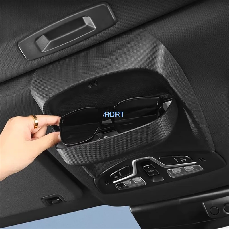 

For GAC Trumpchi Empow/Dodge Attitude 2021 + Car Styling Roof Reading Light Glasses Case Storage Box Interior Cover Accessories