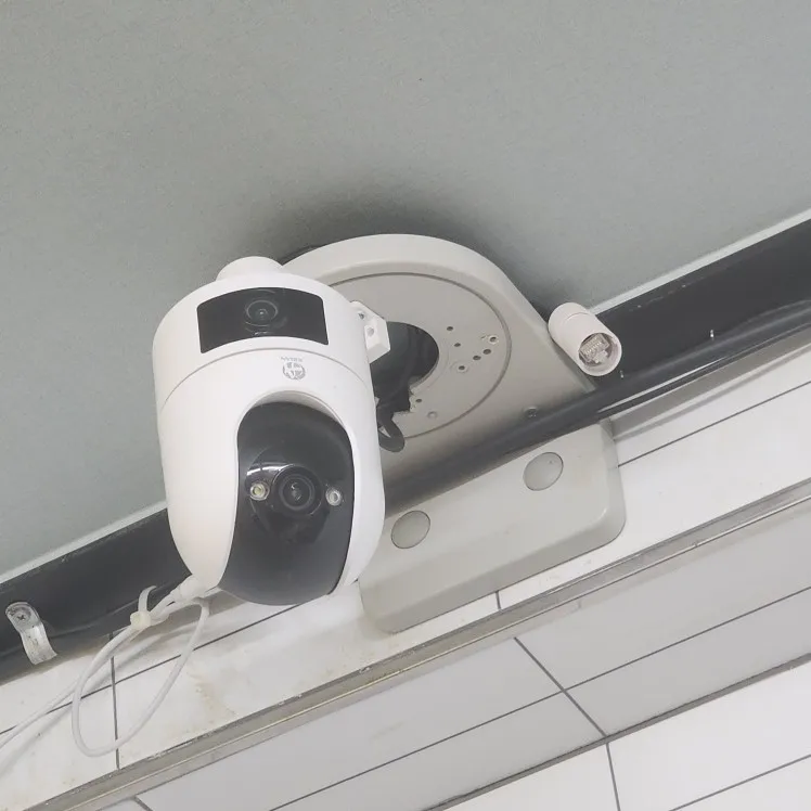 JOOAN 4K Outdoor WiFi Surveillance Camera Dual Lens External 5G Wifi IP Cameras Auto Tracking Security PTZ Cam CCTV Audio Video photo review