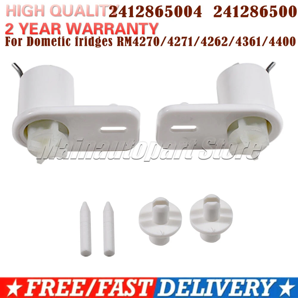 Para Electrolux 4200 Pivot caravana autocaravana DFH2 bisagras evaporador Kit de rodamiento de aleta para RM4000 DometicFridge bisagra de puerta de congelador