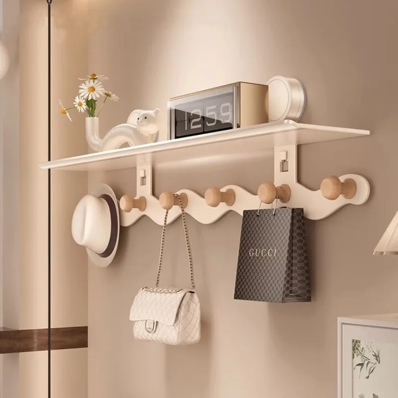 

Suction cup enters the door, porch rack, wall hanger, wall hanger, fitting room, home shoe cabinet hook creative, no punching